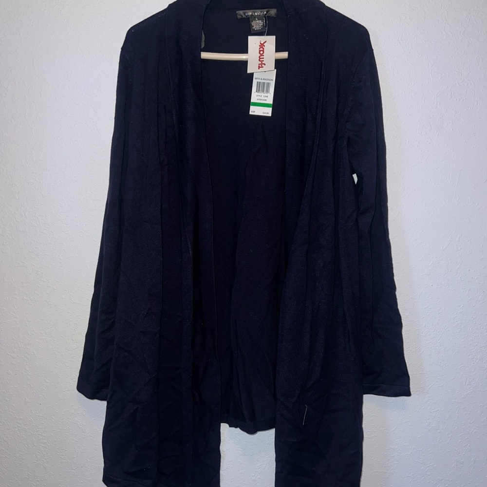 89th & Madison Women's Black Cardigan